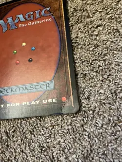 6x9 MTG Black Lotus Oversized 1996 Scrye Promo - Image 5