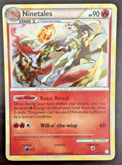 Ninetales HGSS Exclusives 7/123 Rare Holo Pokemon TCG NM - Image 1