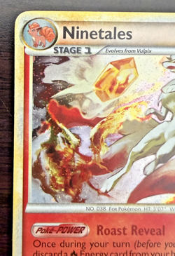 Ninetales HGSS Exclusives 7/123 Rare Holo Pokemon TCG NM - Image 3