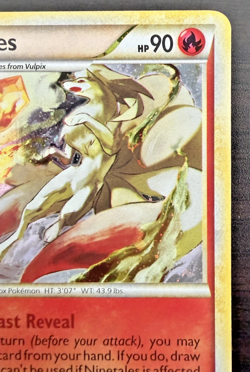 Ninetales HGSS Exclusives 7/123 Rare Holo Pokemon TCG NM - Image 4