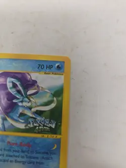 Pokemon Suicune 030 Black Star Promo 2002 Holo NM - Image 4