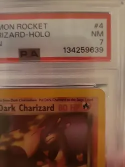 2000 Pokemon Rocket Dark Charizard Holo 1st Edition Psa Near Mint 7 - Image 2