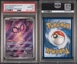 2024 POKEMON SHROUDED FABLE PC ETB PROMO PECHARUNT PSA 10 - Check Description! - Image 3