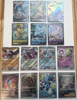 Pokemon TCG Korean Mixed Lot Of 14, EX, V, V Max, AR, SAR, HR. NM! - Image 1