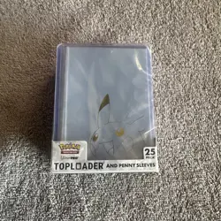 Ultra Pro Pokemon Pikachu Toploader & Penny Sleeve 25 Pack - New - SHIPS FAST - Image 1