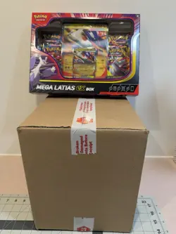 Pokemon TCG: Mega Latias ex Box - Case of 6 Boxes Total - Sealed - Image 1