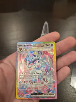 2025 Pokemon Sylveon Ex 156/131 SIR Prismatic Evolutions NM - Image 2