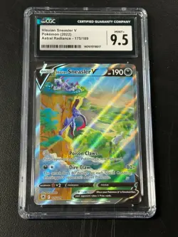 Hisuian Sneasler V 2022 Astral Radiance 175/189 CGC 9.5 Pokemon - Image 1