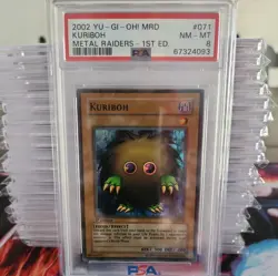 2002 YU-GI-OH! METAL RAIDERS MRD-071 KURIBOH - 1st Edition - PSA 8 - Image 1