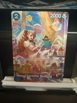 One Piece OP10 Royal Blood Charlotte Pudding SP ST12-012 Alt English NM - Image 1