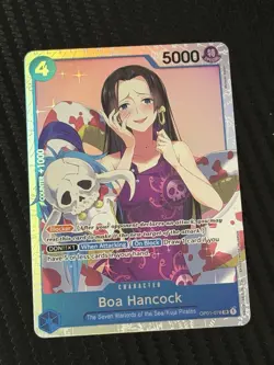 Boa Hancock OP07-051 - One Piece TCG English - SR Super Rare Foil NM Near-Mint - Image 1
