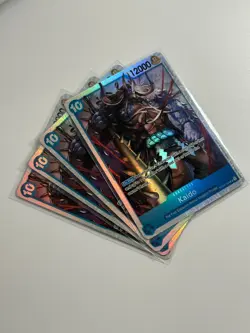 Kaido OP04-044 x4 Playset Premium Booster The Best ONE PIECE English NM SR Foil - Image 2