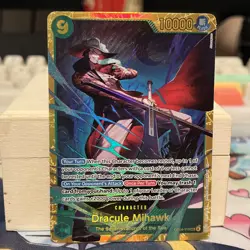 Dracule Mihawk - OP14-119 SEC - THE AZURE SEA'S SEVEN - One Piece TCG NM - Image 1