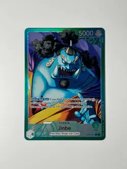 Jinbe Alternate Art OP11-021 A Fist of Divine Speed ONE PIECE English NM SR Foil - Image 1
