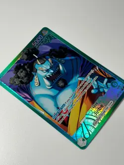 Jinbe Alternate Art OP11-021 A Fist of Divine Speed ONE PIECE English NM SR Foil - Image 3
