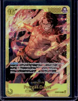 2024 One Piece 500 Years in the Future Portgas.D.Ace Secret Rare #OP07-119 - Image 1