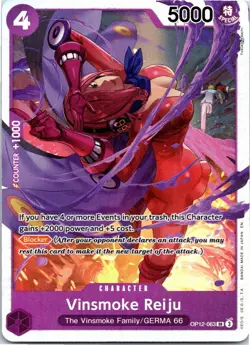 Vinsmoke Reiju OP12-063 Legacy of the Master One Piece - English NM SR Foil - Image 1