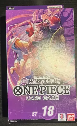 One Piece TCG ST-18 Starter Deck Purple Monkey.D.Luffy (English) - Image 3