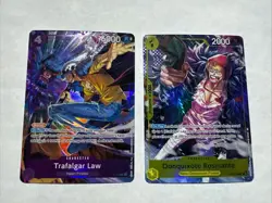 Donquixote Rosinante Trafalgar Law One PIece Illustration Box Vol 6 93/108 Promo - Image 1