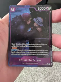 Rosinante & Law Alt Art EB04-038 One Piece Azure Sea's Seven English OP14 - Image 1
