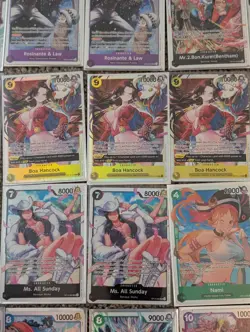 OP14 SR Lot Of 19: Boa SR, Nami SR, Vivi SR One Piece Azure Sea's Seven English - Image 2