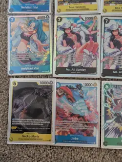 OP14 SR Lot Of 19: Boa SR, Nami SR, Vivi SR One Piece Azure Sea's Seven English - Image 4