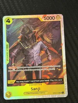 One Piece TCG - PRB01 The Best - Sanji OP04-104 SR - English - Image 1