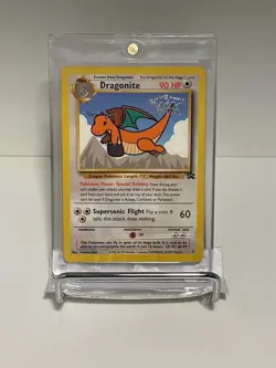 Pokemon TCG Dragonite #5 Black Star Promo, WB the First Movie, Stamped Card - Image 1