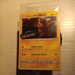 Detective Pikachu Promo Card SM190 Sealed - Image 1
