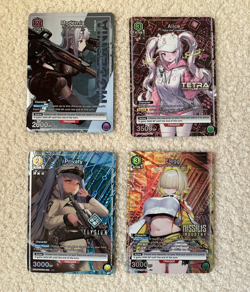 Union Arena Card Lot of 4 Goddess of Victory: Nikke NM/M - Image 1