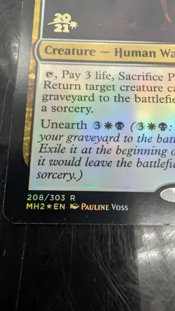 Priest of Fell Rites Prerelease Cards Foil Magic Card - Image 5