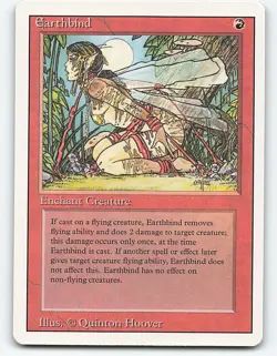 Earthbind # Magic the Gathering Card - Image 1