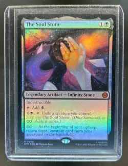 2025 Magic: The Gathering Marvel's Spider-Man Soul Stone Foil #0066 - Image 1