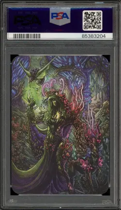 Sorcery: Contested Realm Enchantress Beta Foil PSA 10 Gem Mint - Image 2