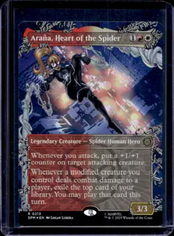 2025 Magic MTG Marvel Spider-Man Arana, Heart Of The Spider #0213 - Image 1
