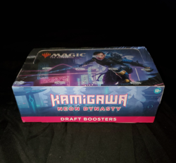 MTG Kamigawa Neon Dynasty Draft Booster Box Factory Sealed English - Image 1