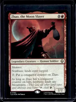 2025 Magic MTG Avatar The Last Airbender Zhao The Moon Slayer #0162 - Image 1