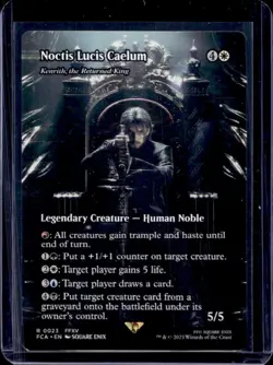 2025 Magic MTG Final Fantasy Kenrith Returned King Through Ages Shiny Rare #23 - Image 1