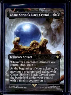 2025 Magic MTG Avatar The Last Airbender Chaos Shrine's Black Crystal #0445 - Image 1
