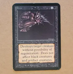 MTG - Magic the Gathering - Alpha Terror - LP - Image 1