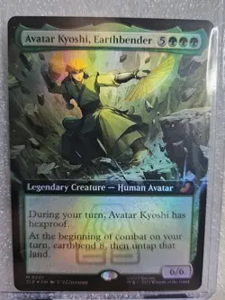 MTG Avatar Kyoshi, Earthbender (Extended Art) Avatar - Image 1