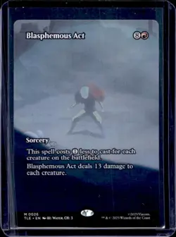 2025 Magic MTG Avatar The Last Airbender Blasphemous Act #0026 - Image 1