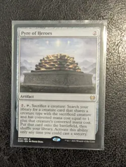 Pyre of Heroes Kaldheim Regular Rare Tribal Colorless - Image 1
