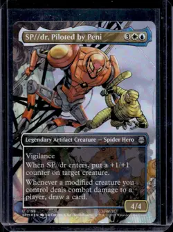 2025 Magic MTG Marvel's Spider-Man SP dr Piloted by Peni Foil Uncommon #0199 - Image 1