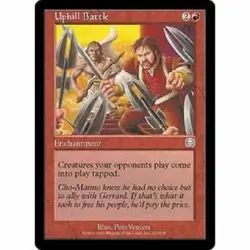 Uphill Battle FOIL Mercadian Masques MtG LP - Image 1
