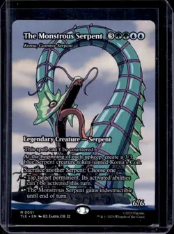 2025 Magic MTG Avatar The Last Airbender The Monstrous Serpent #0051 - Image 1