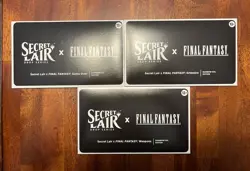 Magic the Gathering MTG Secret Lair x Final Fantasy English Foil Bundle Sealed - Image 1