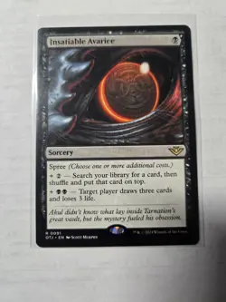 Insatiable Avarice Outlaws of Thunder Junction Regular - Image 1