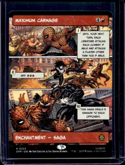 2025 Magic MTG Marvel's Spider-Man Maximum Carnage Art Series #0225 - Image 1