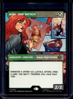 2025 Magic MTG Marvel's Spider-Man Mary Jane Watson Art Series #0279 - Image 1